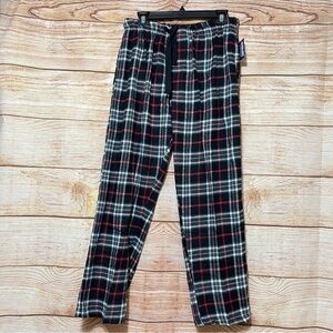 Mission Ridge Sleepwear Men's Multi-Plaid‎ Design Pockets Sz Large Pajam…